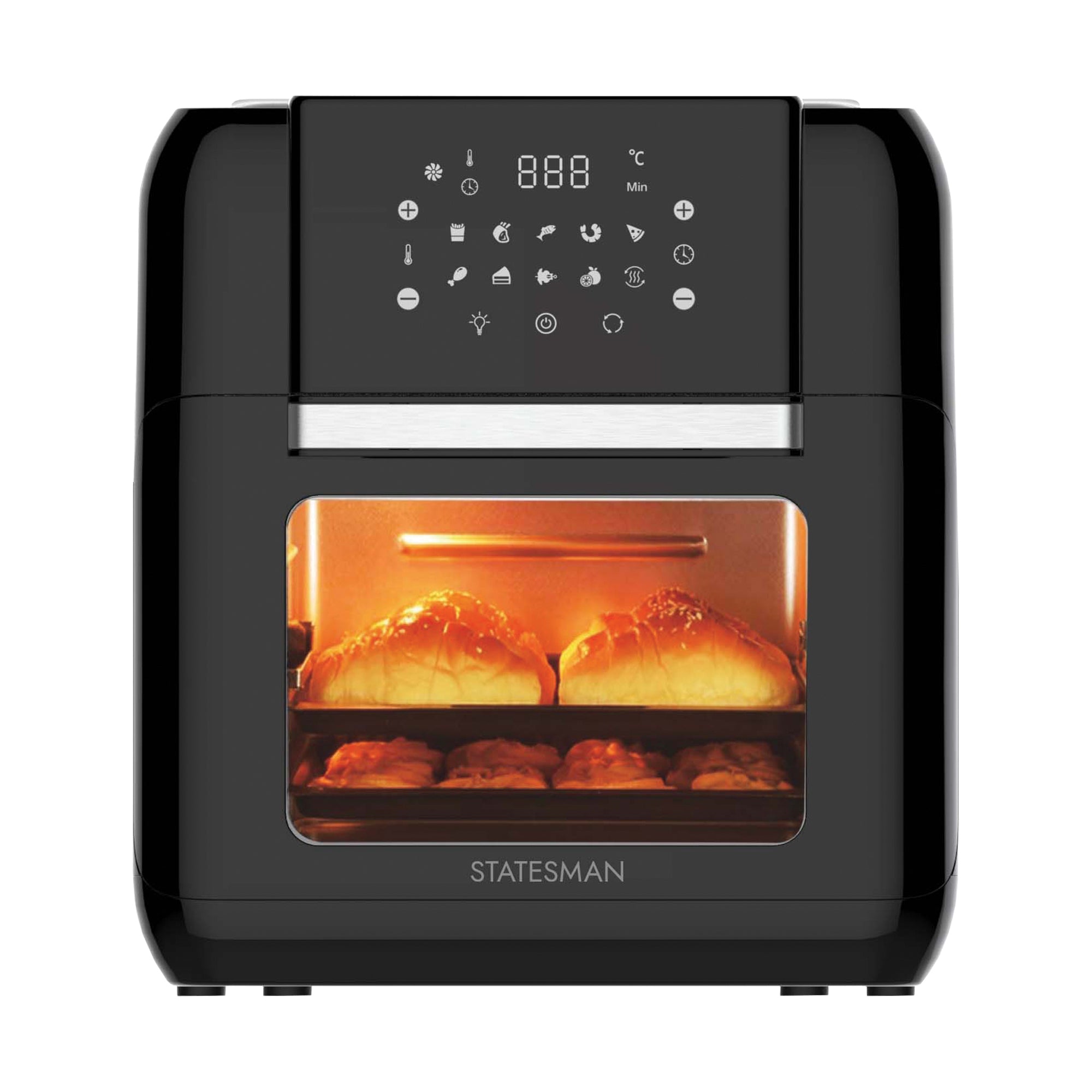 Digital Air Fryer Oven 11 Litre, 1500W, Black