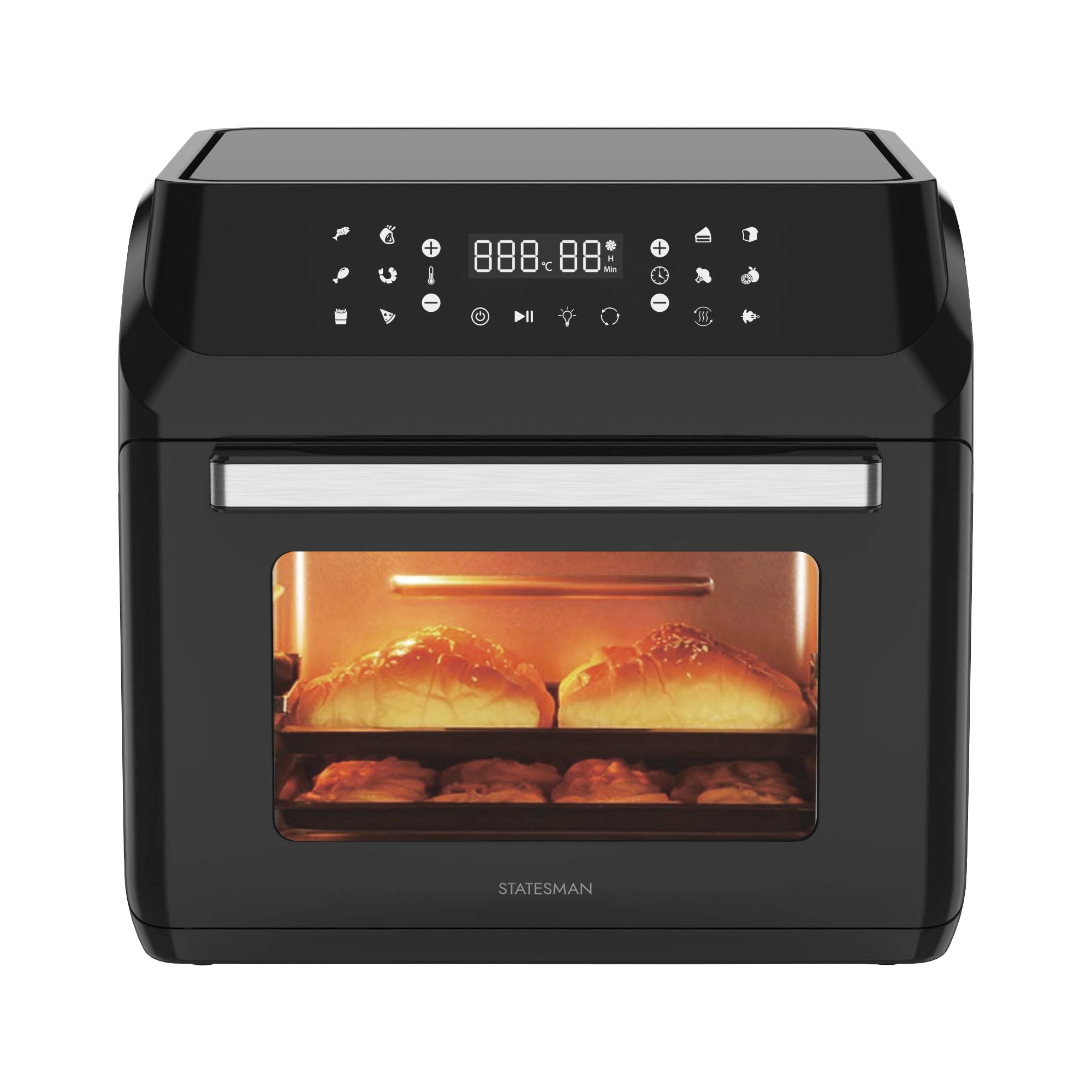 Digital Air Fryer Oven 15 Litre, 1700W, Black
