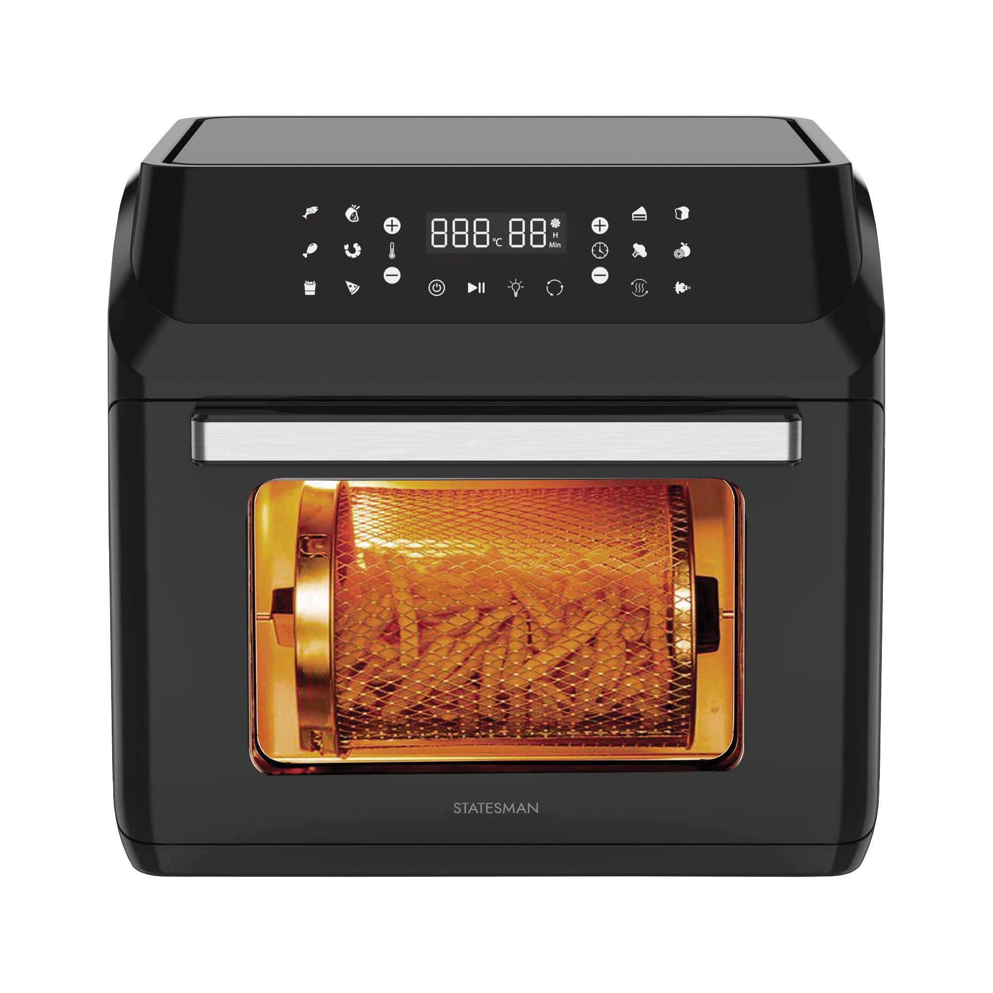 Digital Air Fryer Oven 15 Litre, 1700W, Black