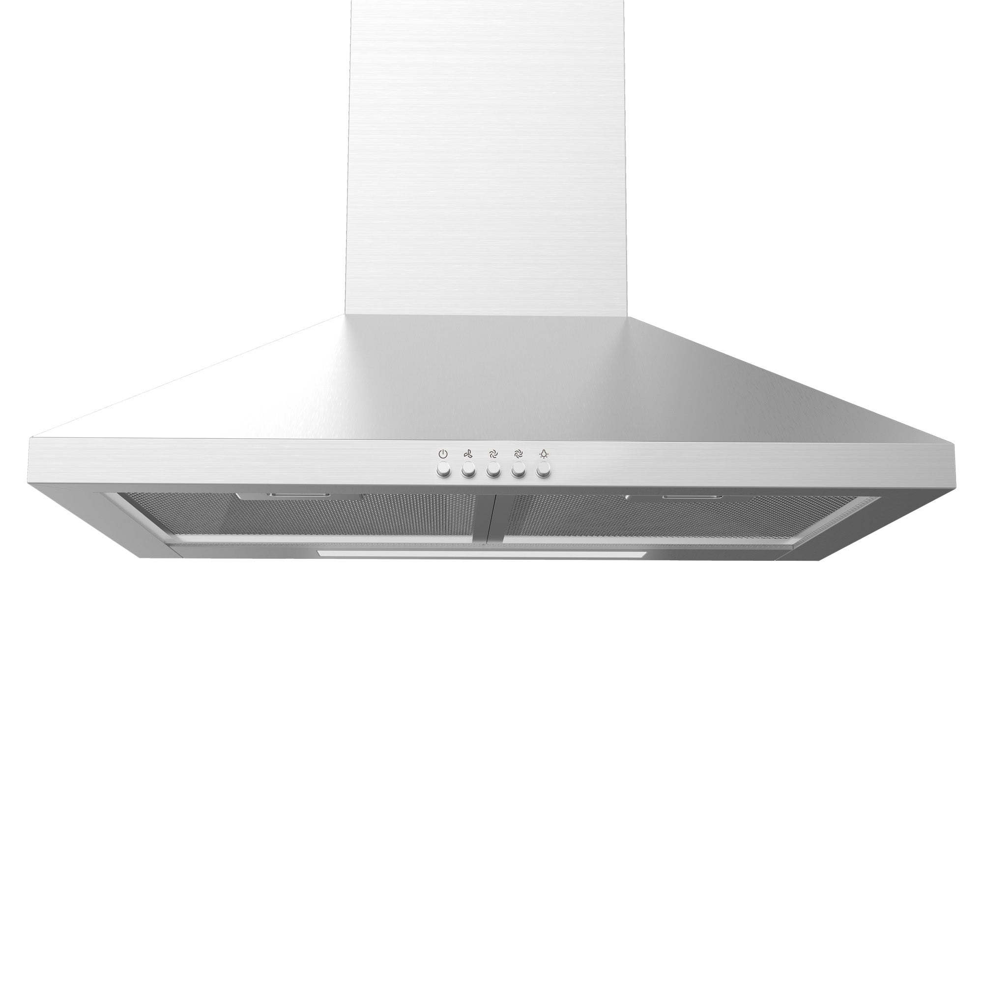 Chimney Cooker Hood Extractor, 60cm, Stainless Steel