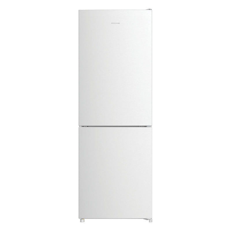 A tall, white Statesman v60/40 Low Frost Fridge Freezer from Statesman Appliances, featuring a two-door design with a generously sized refrigerator compartment at the top and a 4-star freezer compartment below, photographed against a plain white background.