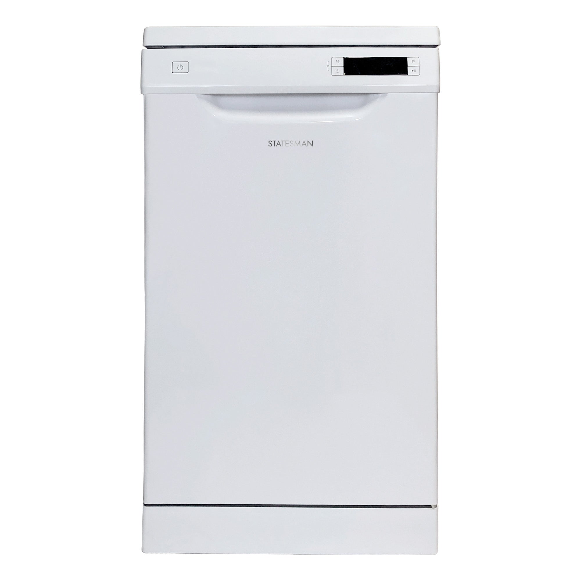 Freestanding Slimline 10 Place Dishwasher, White