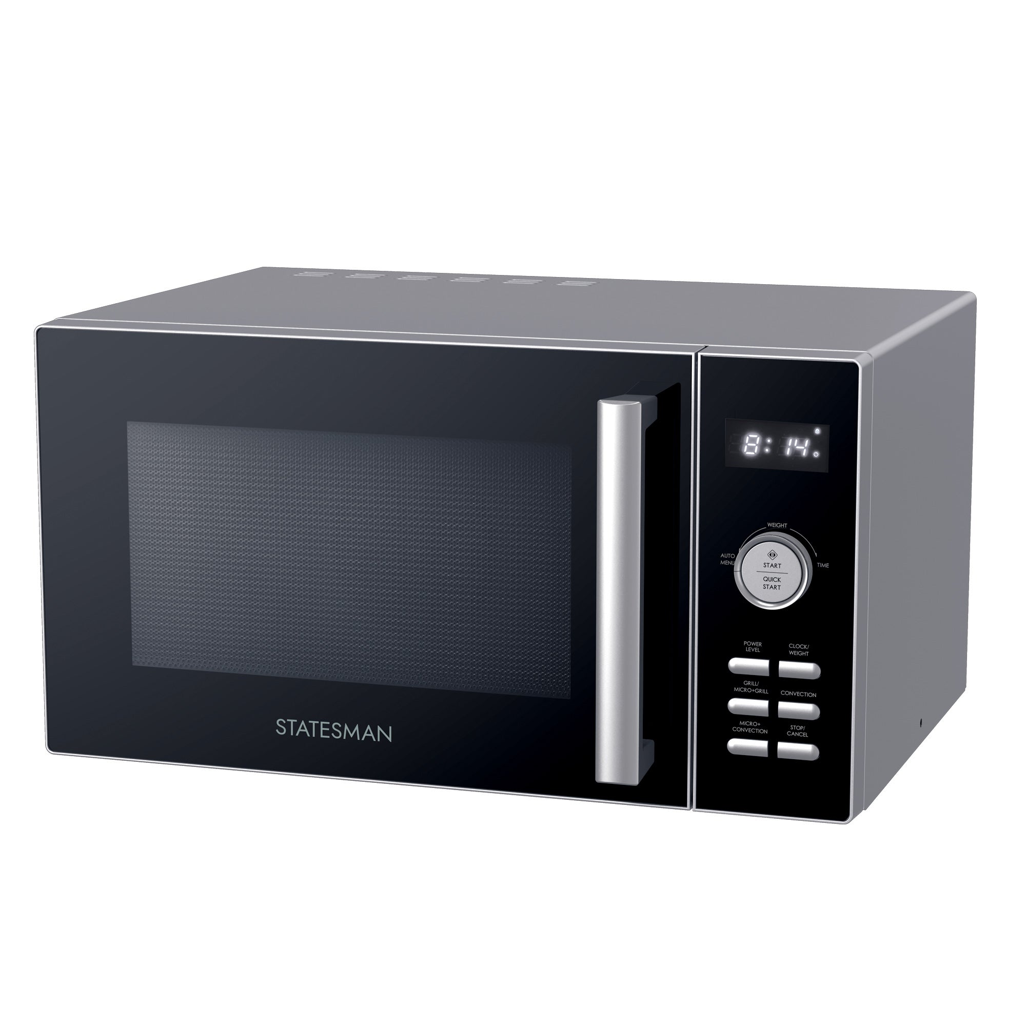 Digital Combination Microwave, 30 Litre, 900W, Silver