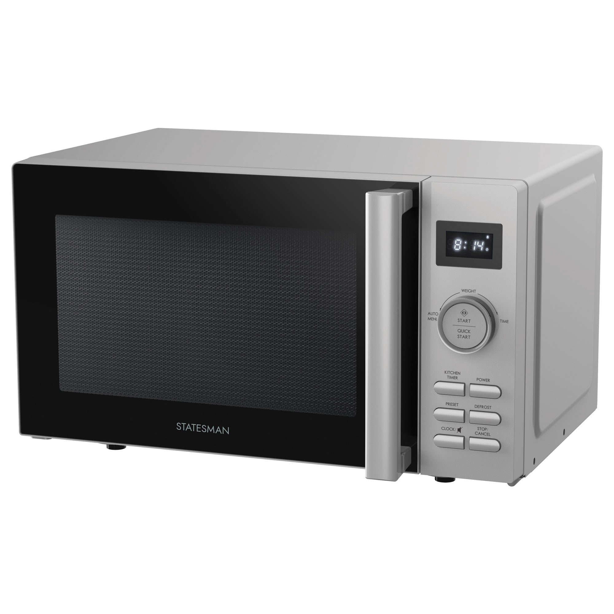 Digital Microwave, 20 Litre 800W, Silver